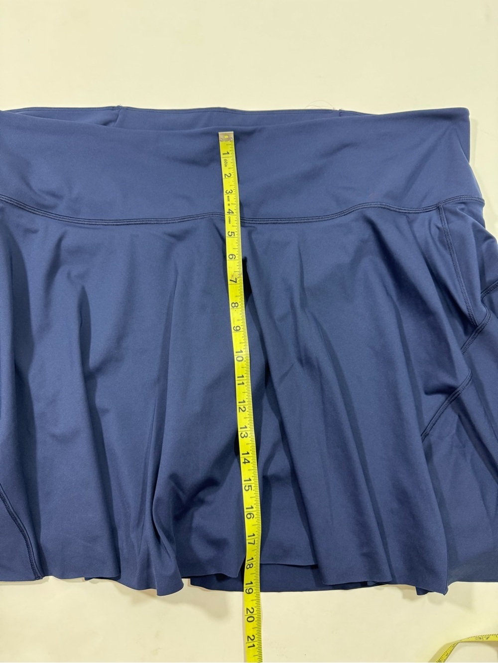 New Athleta Ace Tennis Skort 15.5 Inch Blue - Picture 7 of 8